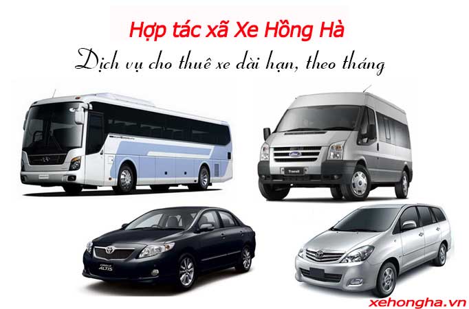 Cho thuê xe theo tháng, theo hợp đồng giá rẻ tại Hà Nội