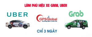 Làm phù hiệu xe cho Uber, Grap