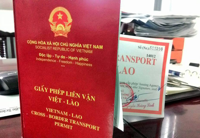 Xe Hồng Hà - Địa chỉ làm giấy phép liên vận Việt và Lào uy tín