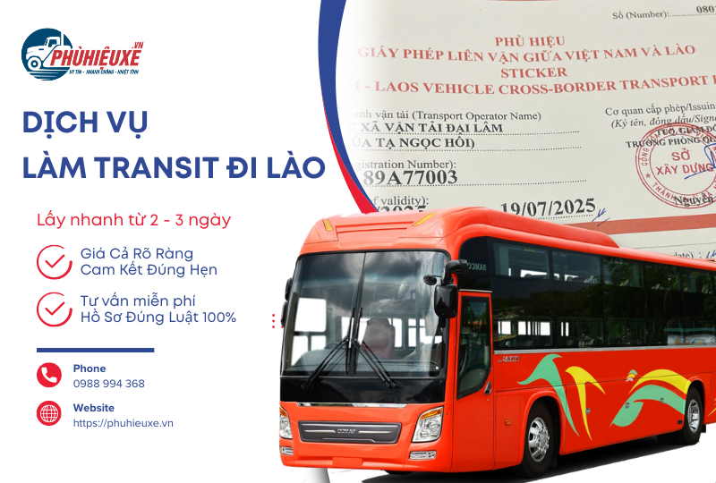 Giấy phép liên vận Việt Lào