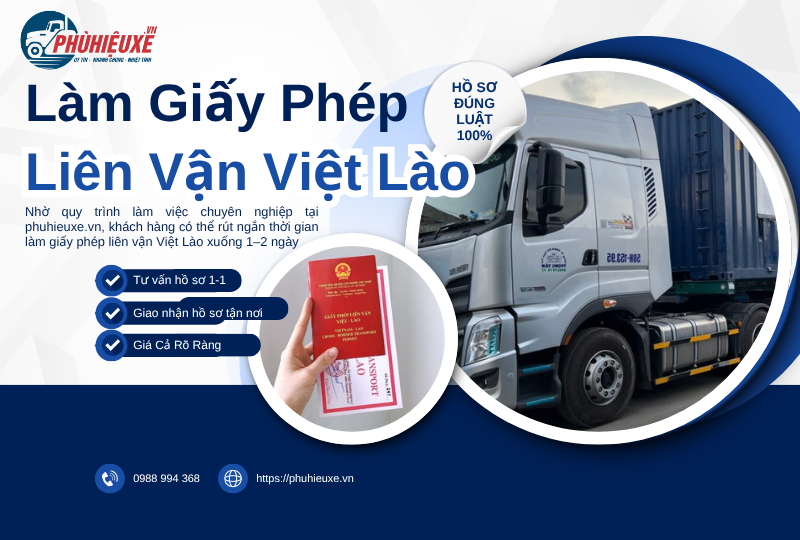 Giấy phép liên vận Việt Lào