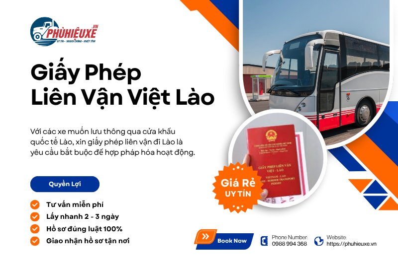 Giấy phép liên vận Việt Lào