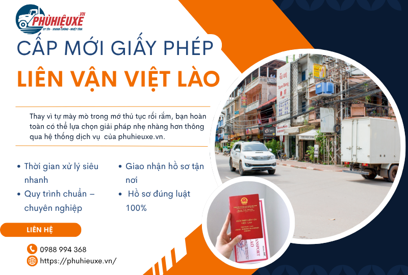 Giấy phép liên vận Việt Lào
