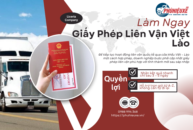 Giấy phép liên vận Việt Lào
