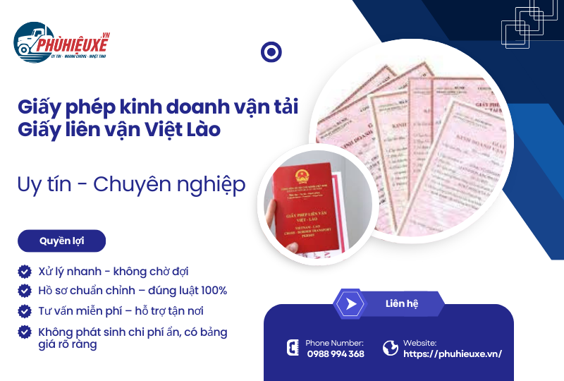 Giấy phép vận tải