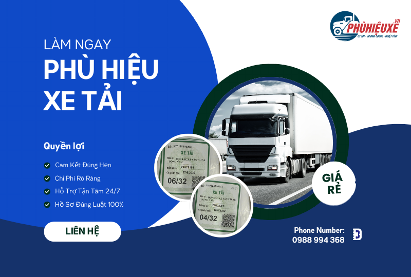 Phù hiệu xe tải