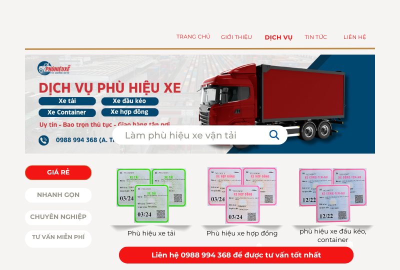 Phù hiệu vận tải