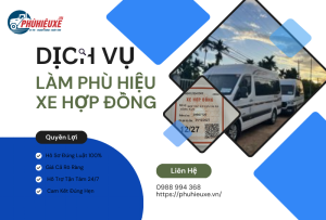 Phù hiệu xe hợp đồng