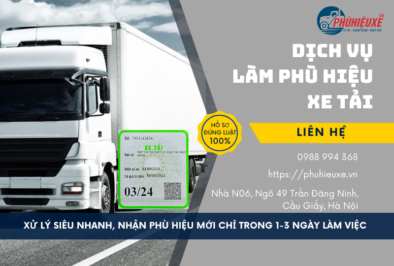 Phù hiệu xe tải