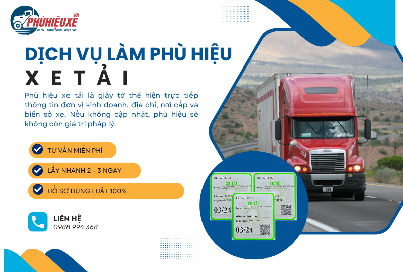 Phù hiệu xe tải