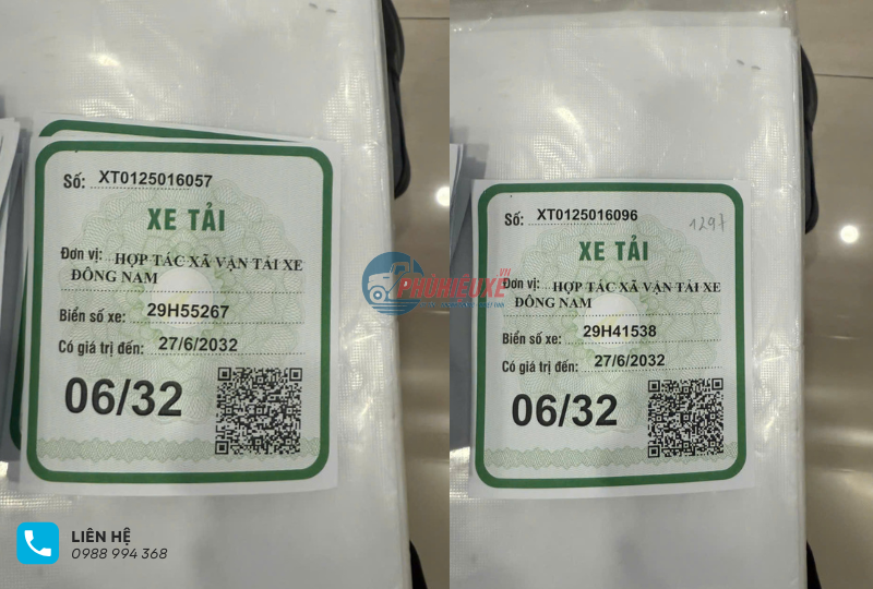 Phù hiệu xe tải