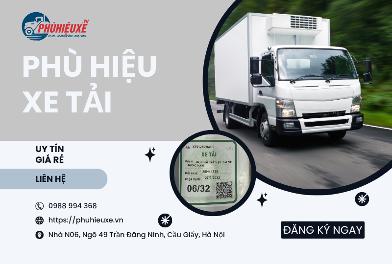 Phù hiệu xe tải