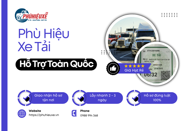 Phù hiệu xe tải