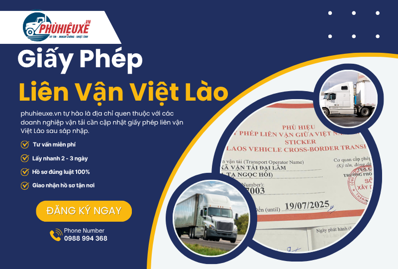 Giấy phép liên vận Việt Lào