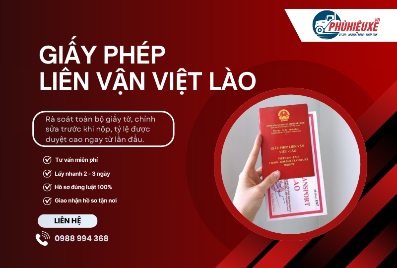Giấy phép liên vận Việt Lào