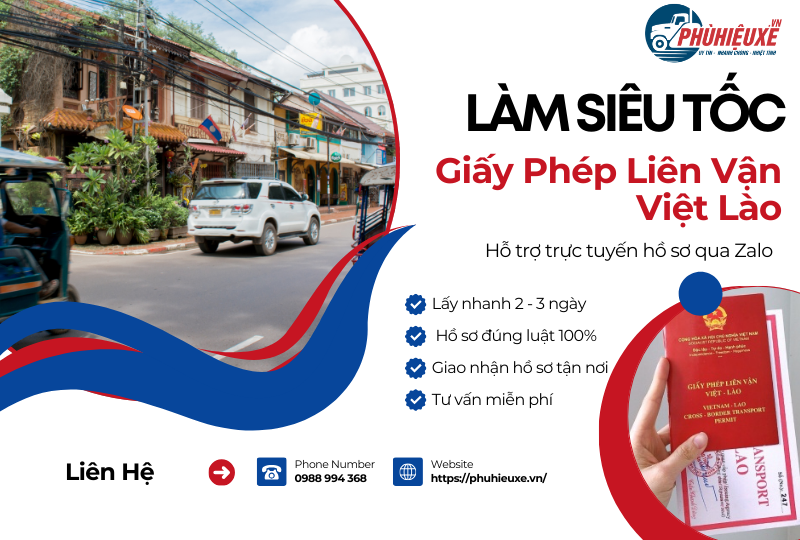 Giấy phép liên vận Việt Lào