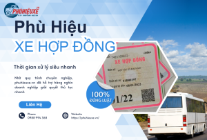 Phù hiệu xe hợp đồng
