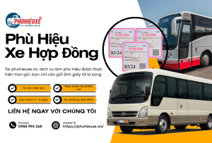 Phù hiệu xe hợp đồng