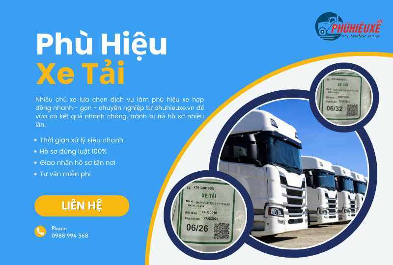 Phù hiệu xe tải